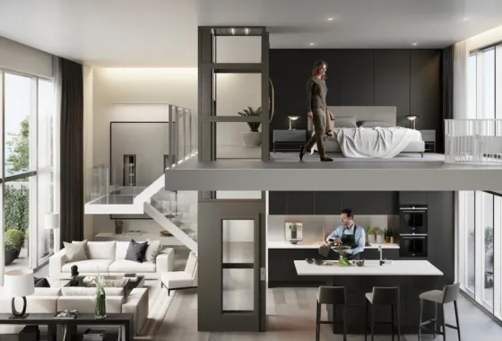 Innovatie in huis: stille lifttechnologie binnen high-end woningontwerp