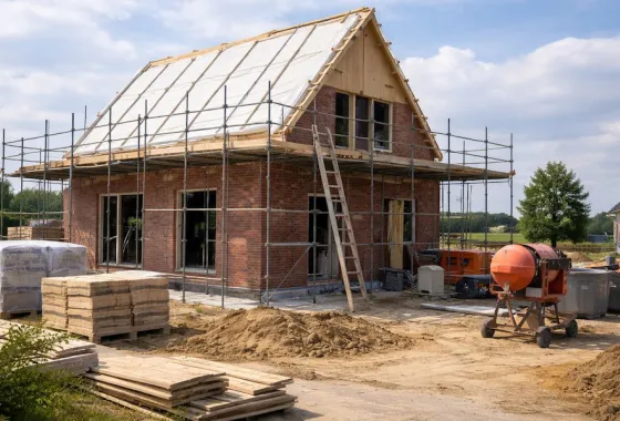 Bouwtijd van een huis, hoe lang duurt het echt?