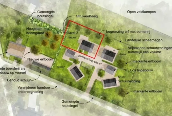 Bouwgrond Reindersdijk Kavel 1 en 2