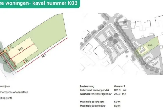 Bouwgrond Land van Djept  (Bouwkavel K03)