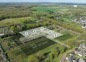Bouwgrond Wensheuvel  (bouwkavel  5-6-7-8-9)