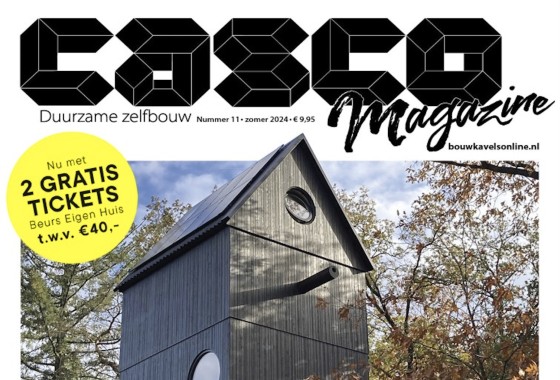 Nieuwe uitgave Casco magazine 11 nu verkrijgbaar "Met 2 gratis tickets Beurs Eigen huis" - 