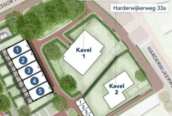 Bouwgrond Harderwijkerweg 33-A en( 35 VERKOCHT )