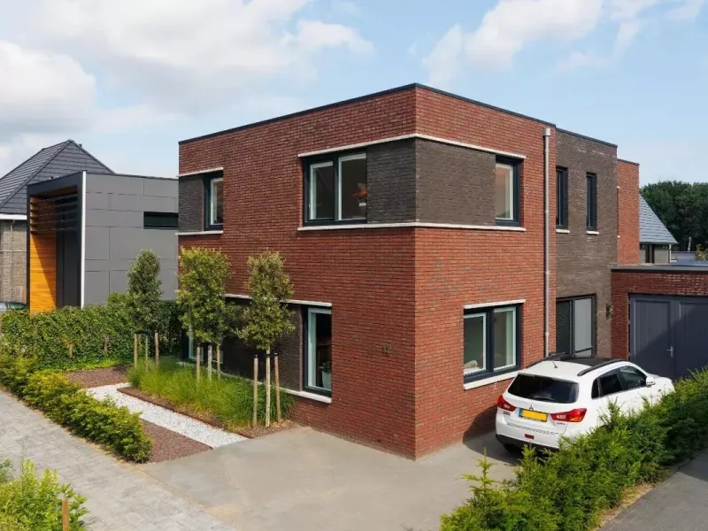 Kubistische vrijstaande woning