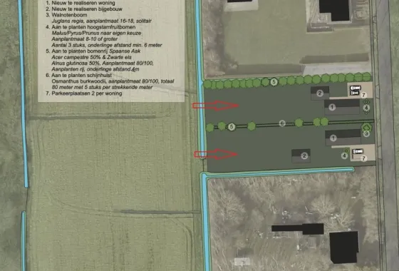 Bouwgrond Kloosterveenweg 156 en 158