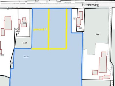 Bouwgrond Herenweg Kavel 1 en 2