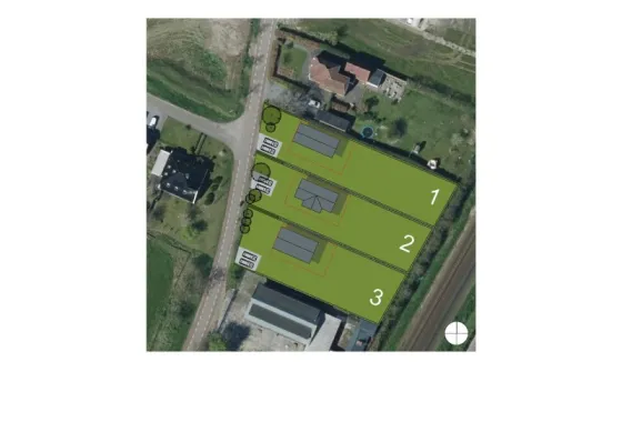 Bouwgrond Westerweg (Bouwnummer 1(verkocht)-2-3)