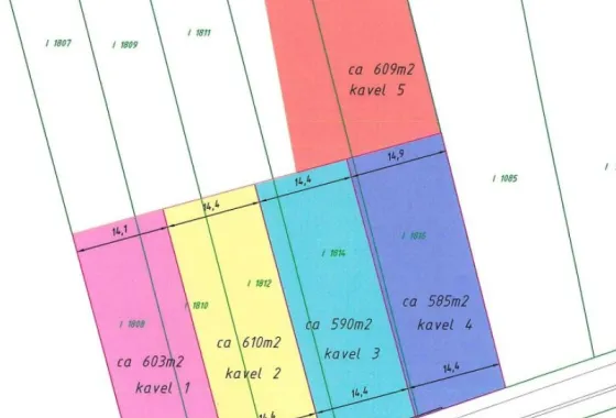 Bouwgrond Beisterveldenweg kavel 1-2-3